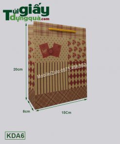 Túi Giấy Kraft Dọc A6